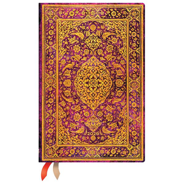 Planer tjedni 2026-9,5x14cm-mini horizontalni s gumicom The Orchard Paperblanks DE0734-1