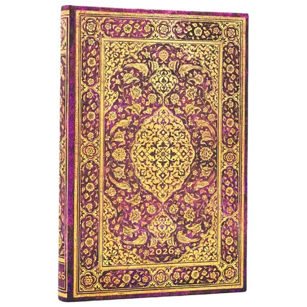 Planer tjedni 2026-9,5x14cm-mini horizontalni s gumicom The Orchard Paperblanks DE0734-1