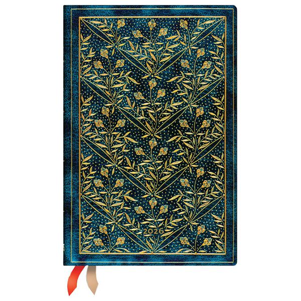 Planer dnevni 2026-9,5x14cm-mini s gumicom Wildflower Song Paperblanks DE0726-6