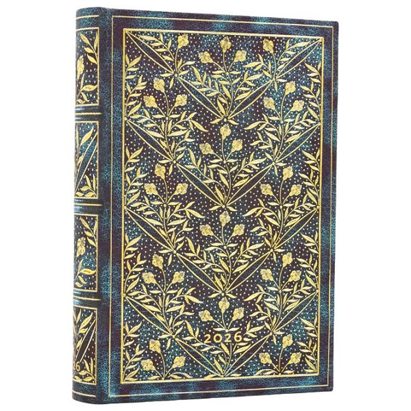 Planer dnevni 2026-9,5x14cm-mini s gumicom Wildflower Song Paperblanks DE0726-6