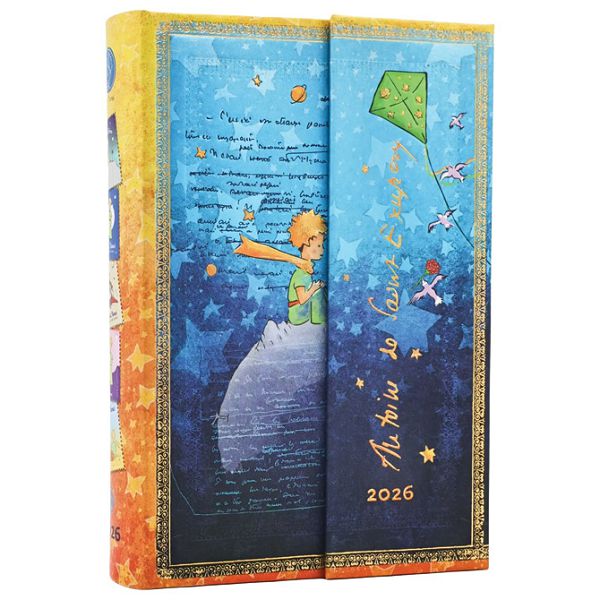 Planer dnevni 2026-10x14cm-mini magnet The Little Prince Paperblanks DE0725-9