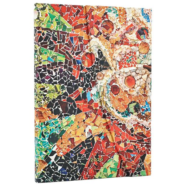 Planer tjedni 2026-13x18cm-midi magnet Gaudis Sun Paperblanks DE0758-7