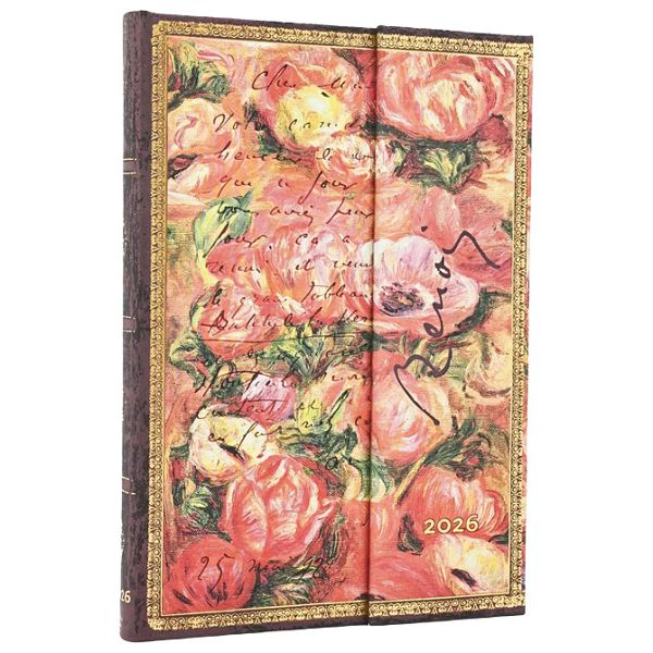 Planer tjedni 2026-13x18cm-midi magnet Renoir, Letter to Morisot Paperblanks DE0761-7