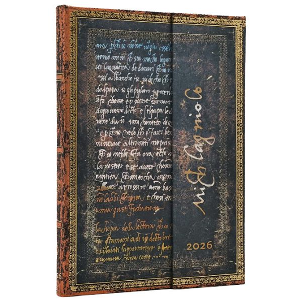 Planer tjedni 2026-13x18cm-midi magnet Michelangelo Paperblanks DE0759-4
