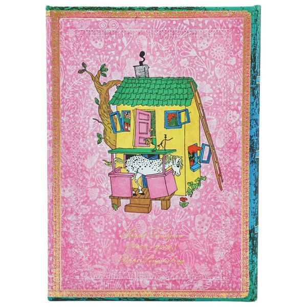 Notes 12,5x18cm-midi crte 72L magnet Pippi Longstocking Paperblanks PB1327-4