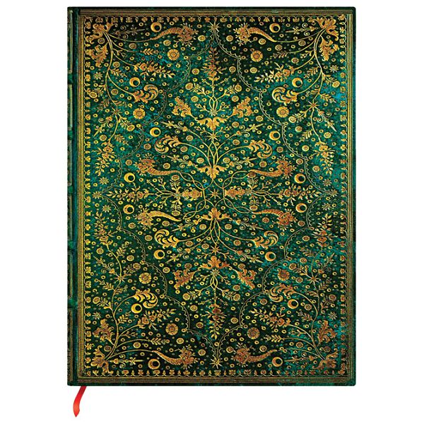 Notes 12x18cm-midi crte 72L s gumicom Emerald Flower Paperblanks PB1315-1