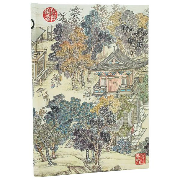 Notes 12x18cm-midi crte 72L s gumicom Golden Age of Prosperity Paperblanks PB9974-1