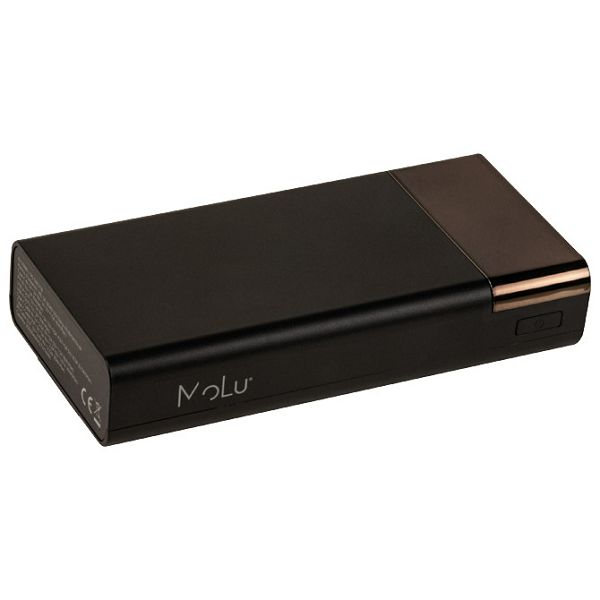 Punjač Powerbank 20000 mAh s funkcijom brzog punjenja MoLu Marbella 3982-03 crni