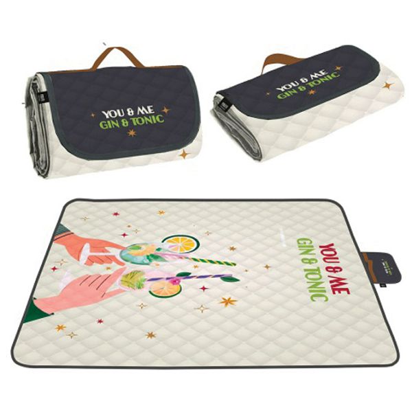 Podloga za piknik i plažu 200x200cm Gin&Tonic Perletti 13159
