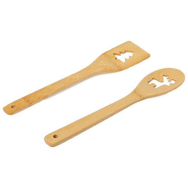 Set kuhača bambus Makito 20110 pk2 božićni motivi