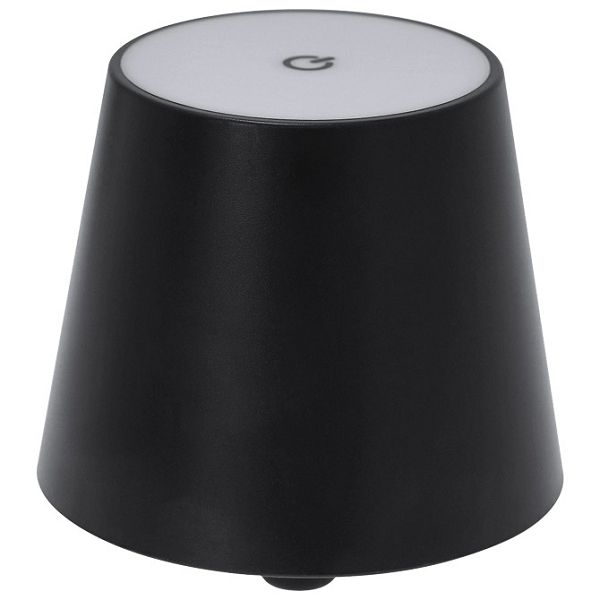 Lampa čep za boce led Makito 21391 crna