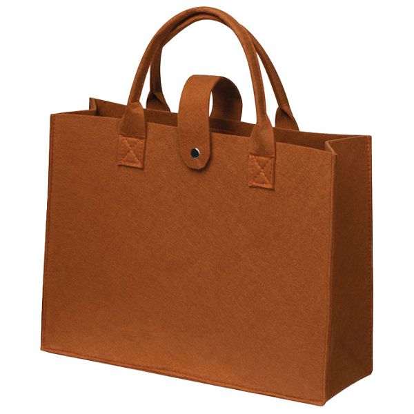 Torba za dokumente od recikliranog filca Macma 6377101 smeđa