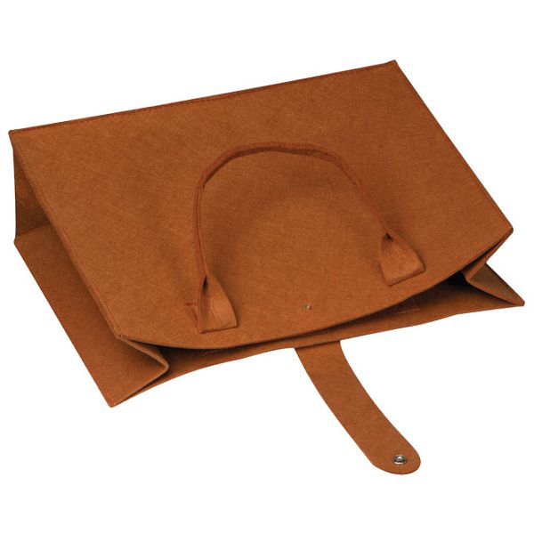 Torba za dokumente od recikliranog filca Macma 6377101 smeđa