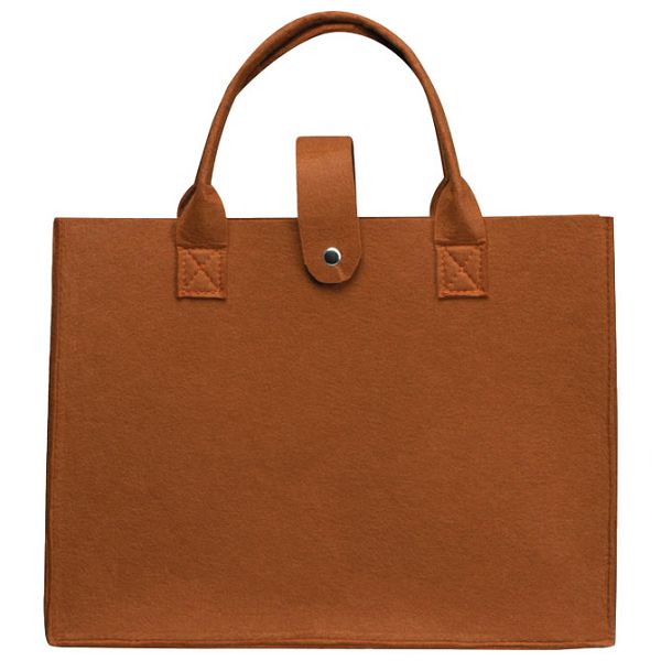 Torba za dokumente od recikliranog filca Macma 6377101 smeđa