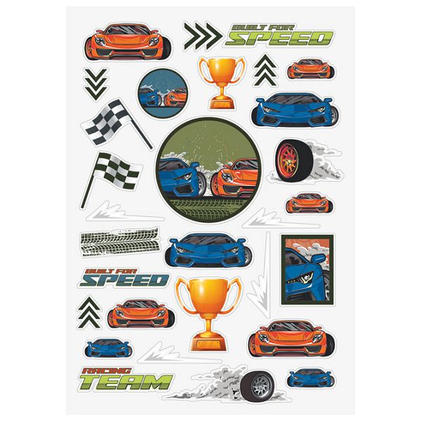 Bojanka B5 16L+naljepnice Fast Wheels Brunnen 10-48124 521