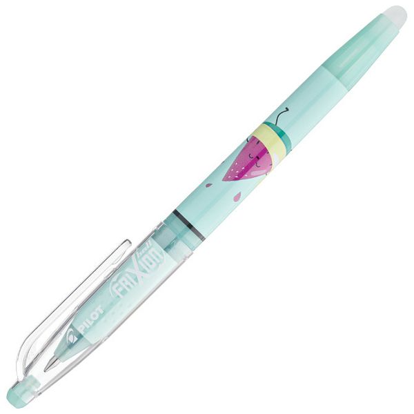 Roler gel 0,7 mm Frixion ball piši-briši Pool Party Pilot (crni ispis) svijetlozeleni