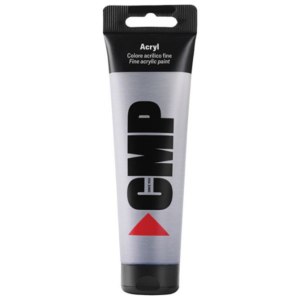 Boja akrilna 150 ml pvc tuba Primo CMP. 02TA150910 srebrna