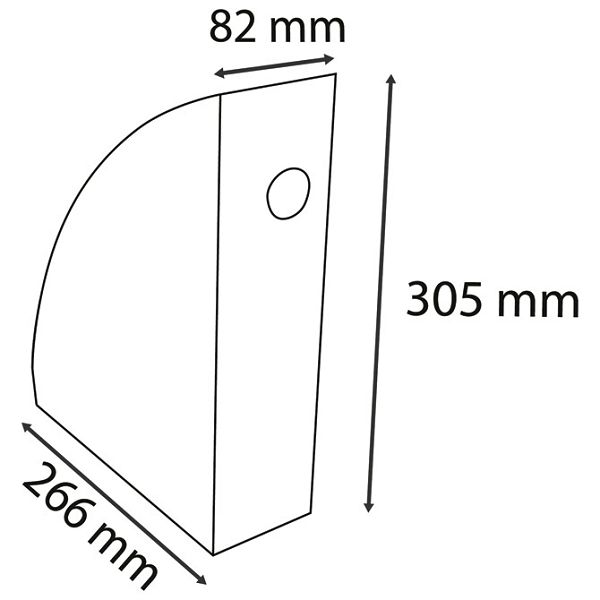 Stalak za spise okomit plastičan Candy Tidy Exacompta 182707D sort