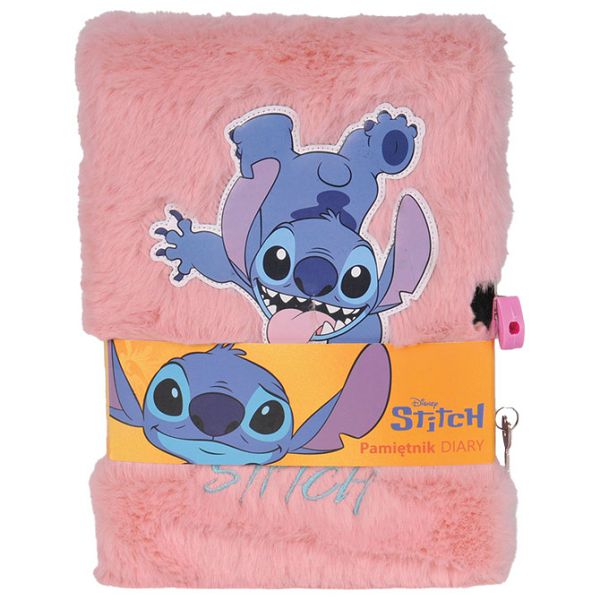 Dnevnik plišani A5 96L Stitch Paso DS25LI-3677