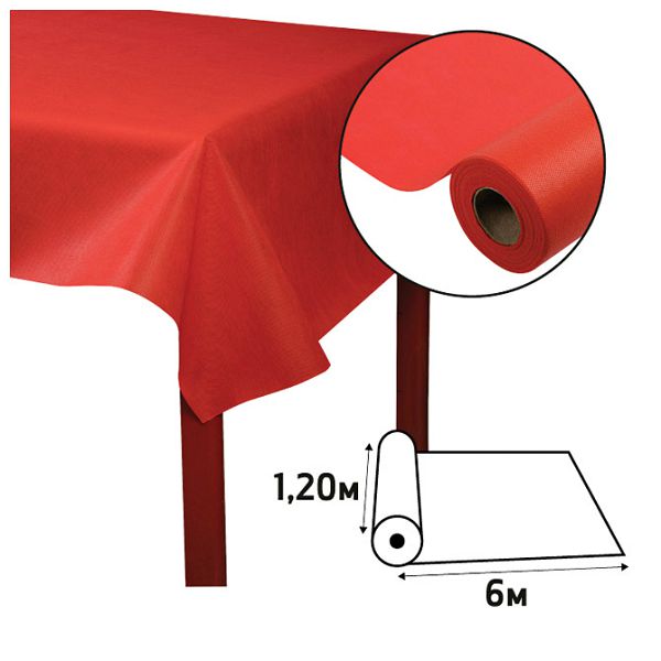 Stolnjak reciklirani 1,20x6 m Spunbond Exacompta RS021603I pastelno roza