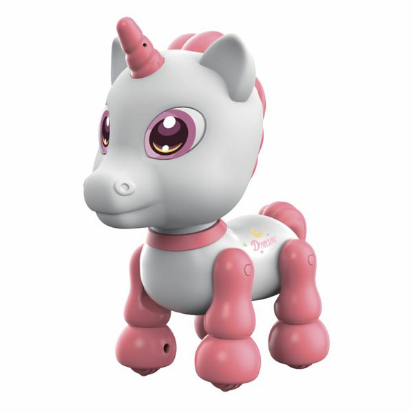 Robot interaktivni Jednorog KAZOO YSD01, bijelo-rozi