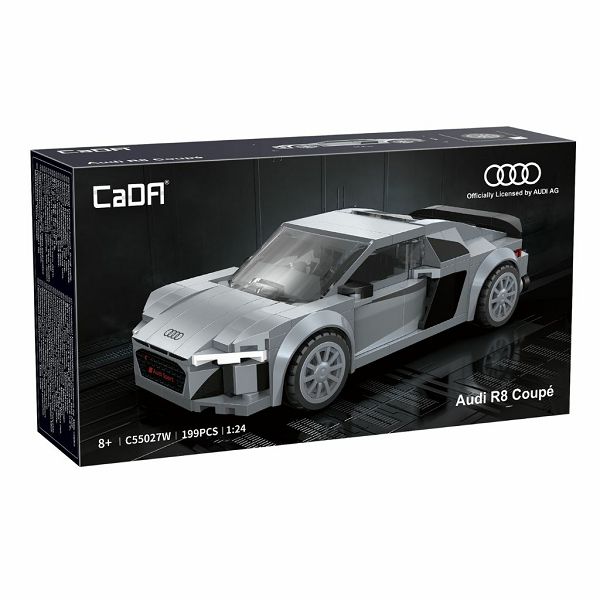 STEM Auto KAZOO Audi R8 Coupe C55027W, 1:24, 199 dijelova