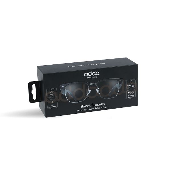 Pametne naočale Adda Collins GL-001-2-BK, bluetooth, anti blue light