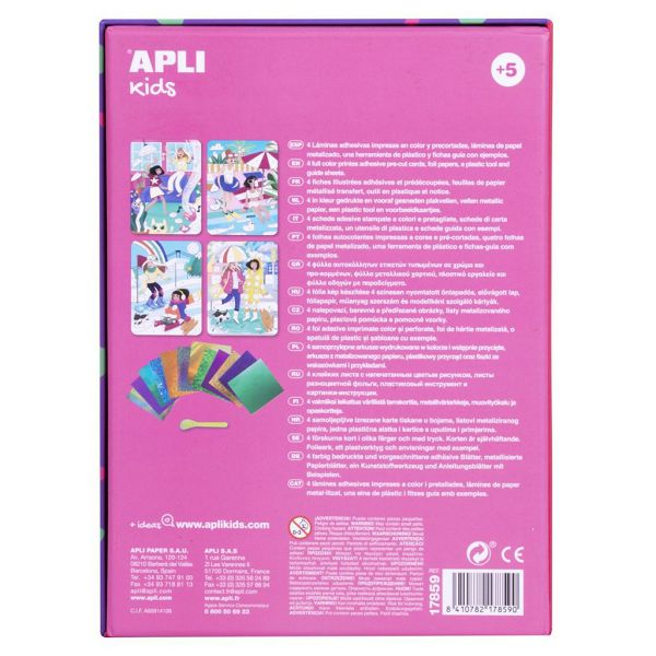 Igra Apli transfer metalik moda 17859