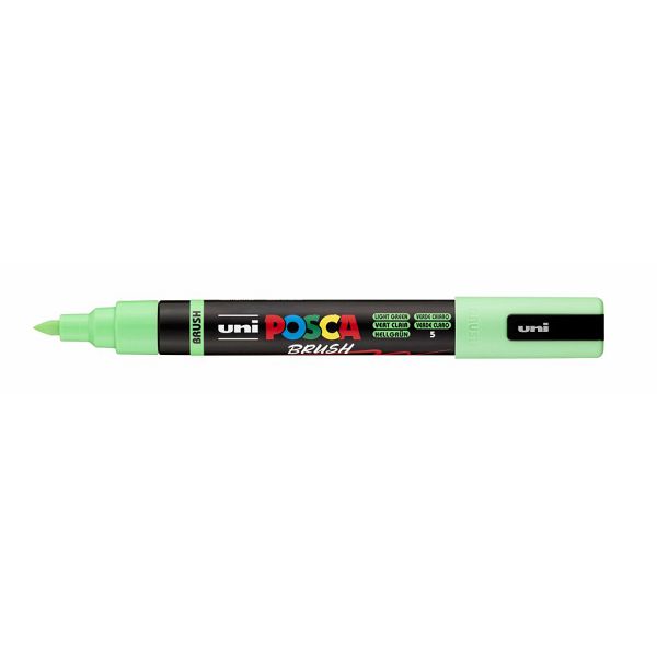 Marker Uni pc-5br brush Posca svijetlo zeleni