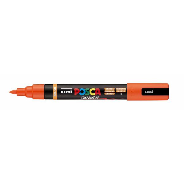 Marker Uni pc-5br brush Posca narančasti