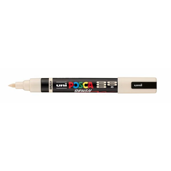 Marker Uni pc-5br brush Posca bež