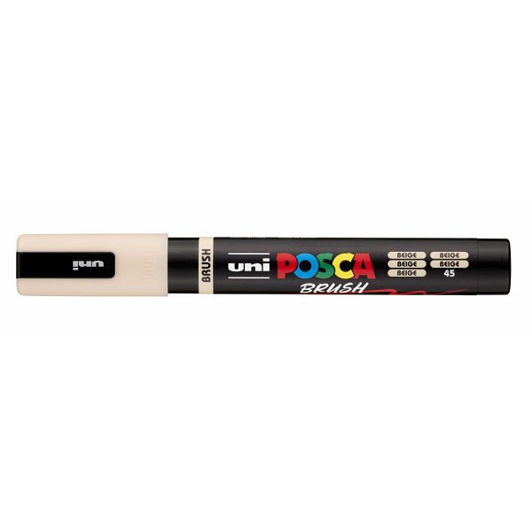 Marker Uni pc-5br brush Posca bež