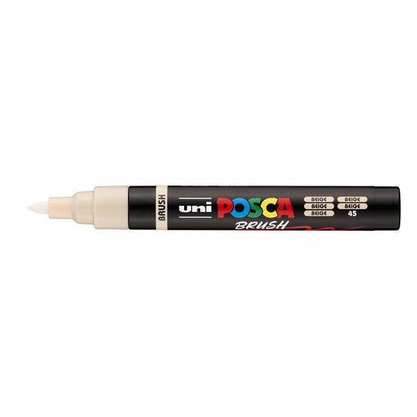 Marker Uni pc-5br brush Posca bež