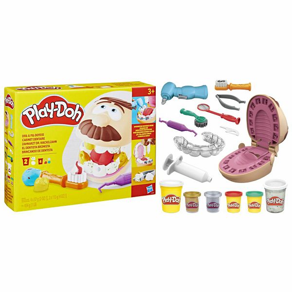 Masa za modeliranje Hasbro Play-doh drill n fill dentist F12595L0