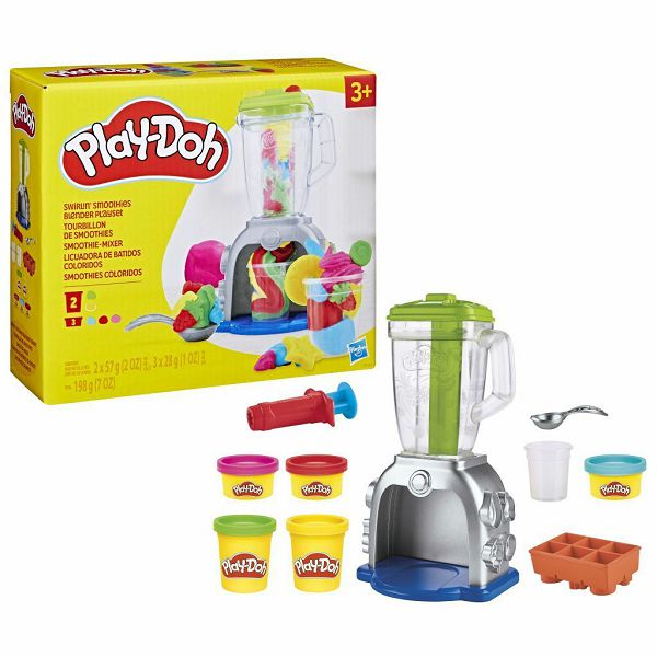 Masa za modeliranje Hasbro Play-doh početni set smoothie blender F91425L0