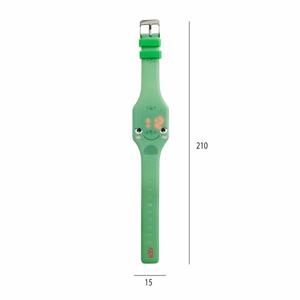 Sat Miquelrius ručni silikonski Back2Fun žaba zeleni MR13287