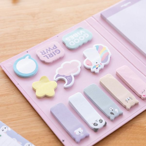 Set blok za bilješke i zastavice Miquelrius Back2Fun 13/1 MR28713