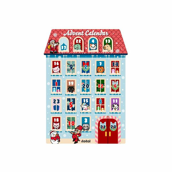 Adventski kalendar iTotal XMAS 24+1 prozorčića XL3167
