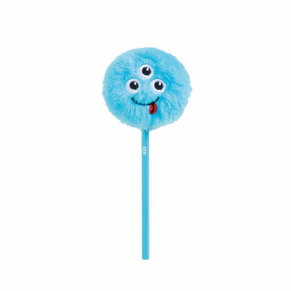 Olovka grafitna Miquelrius Back2Fun pom pom Monster plavi MR11955