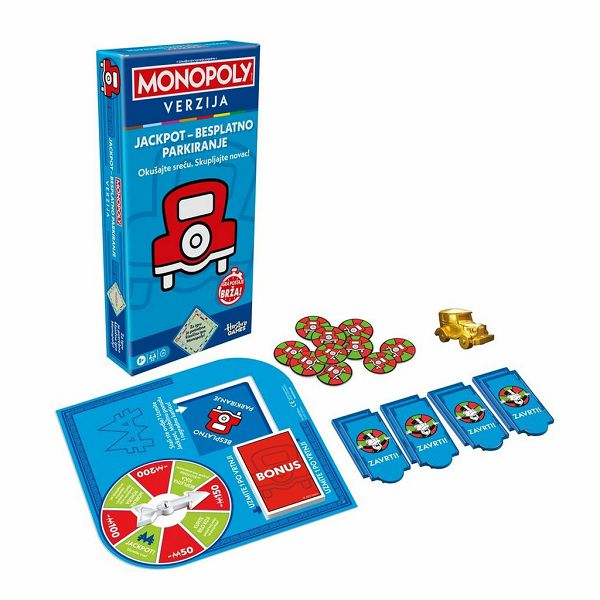 Društvena igra Hasbro Monopoly Jackpot - besplatno parkiranje G0718266