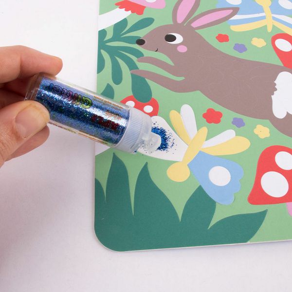 Kreativni set Apli s biorazgradivim šljokicama Glitter Art Bio 20078