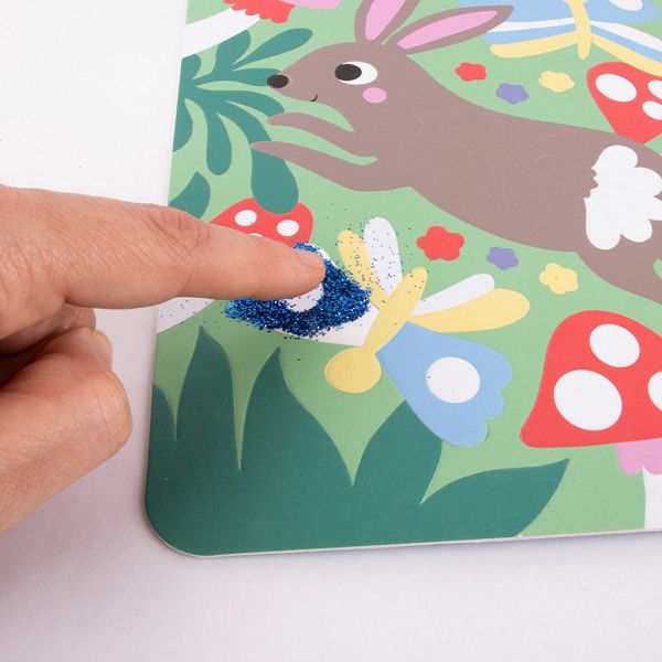 Kreativni set Apli s biorazgradivim šljokicama Glitter Art Bio 20078