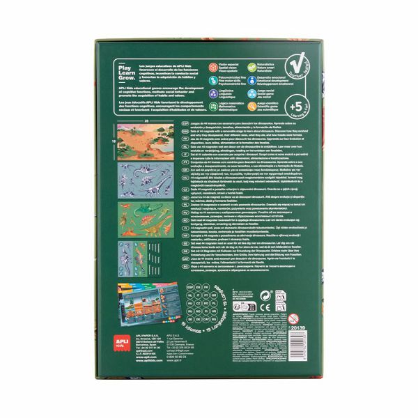 Igra Apli magnetna ploča dinosauri 20139
