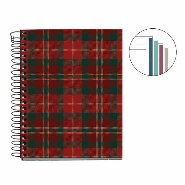 Bilježnica Miquelrius A6 Highland Days Lennox 100L 70g/m2 čista MR4417