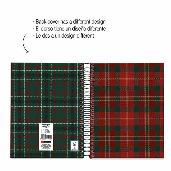 Bilježnica Miquelrius A6 Highland Days Lennox 100L 70g/m2 čista MR4417