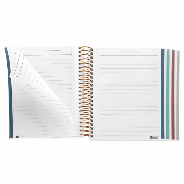 Bilježnica Miquelrius A6 Highland Days Poppies 100L 70g/m2 crte MR4418