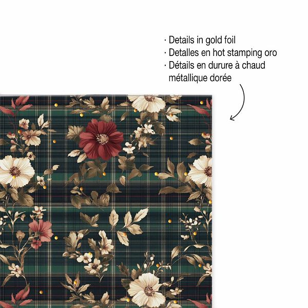 Bilježnica Miquelrius A6 Highland Days Poppies 100L 70g/m2 crte MR4418