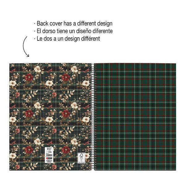 Bilježnica Miquelrius A4 Highland Days Campbell 100L 70g/m2 crte MR4411