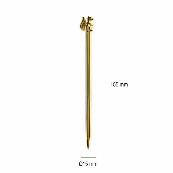 Kemijska olovka Miquelrius Highland Days metalna plavi ispis Vjeverica MR12027