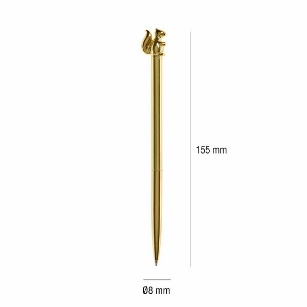 Kemijska olovka Miquelrius Highland Days metalna plavi ispis Vjeverica MR12027